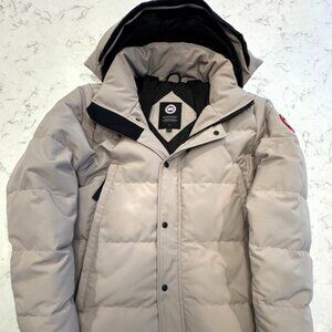 Canada Goose Wyndham Parka - Limestone, XL